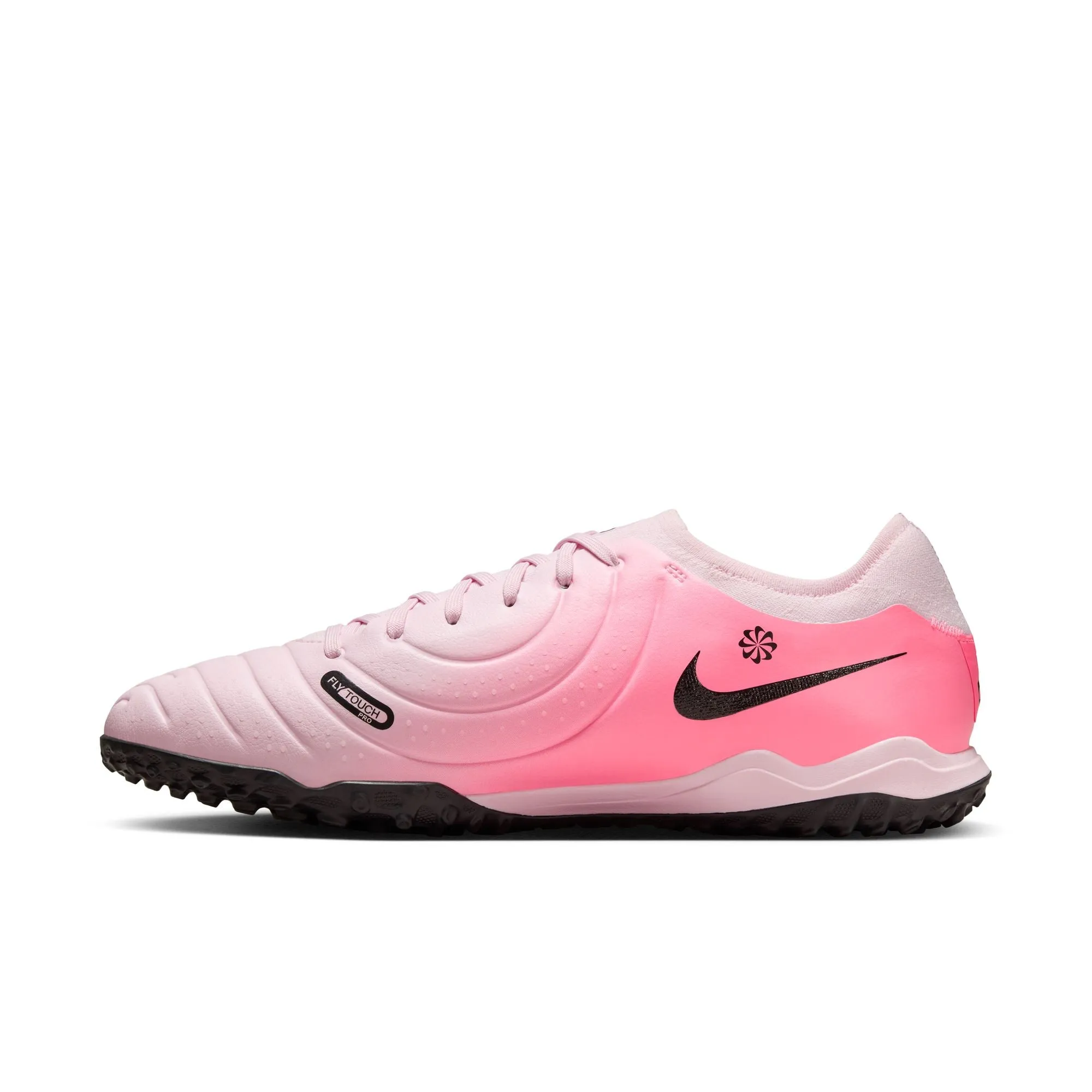 Nike React Legend 10 Pro TF Turf Soccer Shoe - Pink Foam/Black
