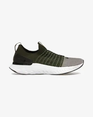 NIKE REACT PHANTOM RUN FLYKNIT 2 ROUGH GREEN