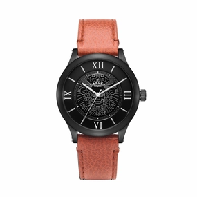 No.253 Memento Mori Steel and Tan,women's watches,ladies watch,elegant women's watch, minimalist women??s watch,fashion watch for women, classic watch for women,waterproof women??s watch,women's watch for work, women's watch for gift, wedding watch for