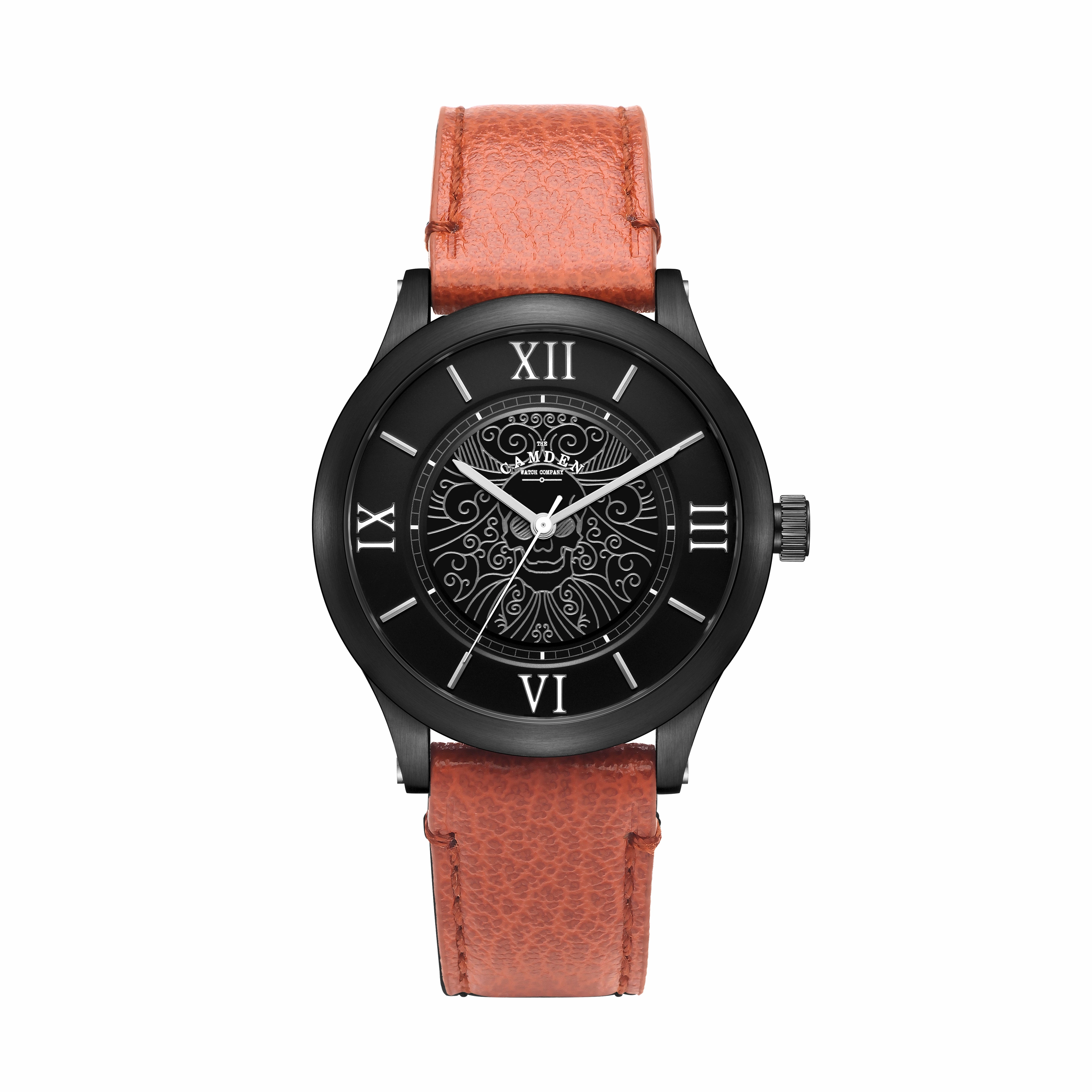 No.253 Memento Mori Steel and Tan,women's watches,ladies watch,elegant women's watch, minimalist women??s watch,fashion watch for women, classic watch for women,waterproof women??s watch,women's watch for work, women's watch for gift, wedding watch for