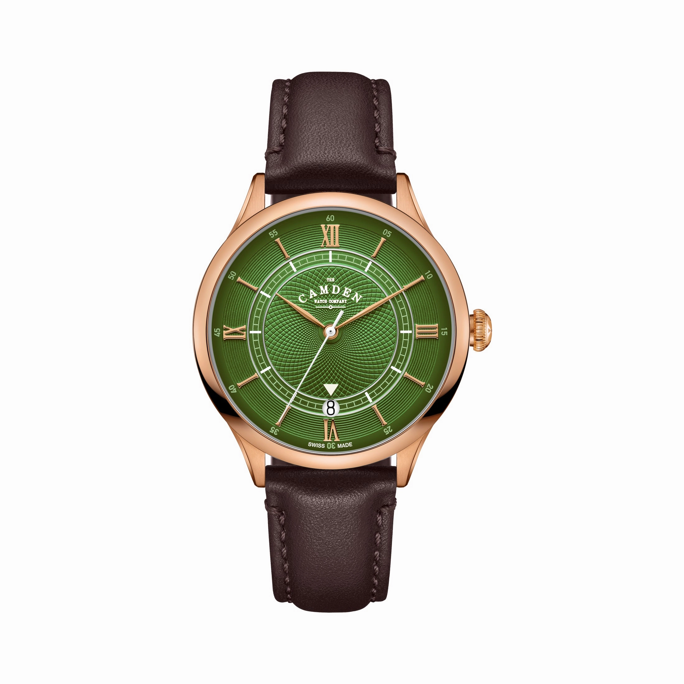 No.274 Automatic Rose gold, green and brown,women's watches,ladies watch,elegant women's watch, minimalist women??s watch,fashion watch for women, classic watch for women,waterproof women??s watch,women's watch for work, women's watch for gift, wedding