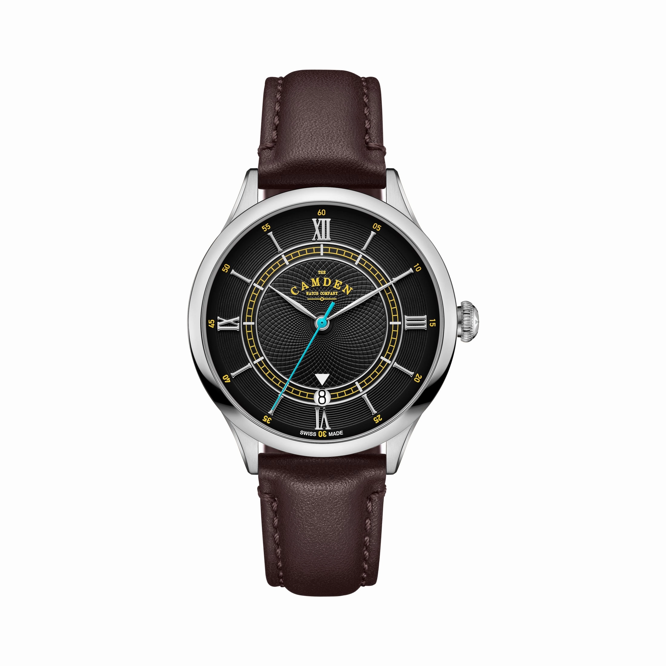 No.274 Automatic Steel, black and brown,women's watches,ladies watch,elegant women's watch, minimalist women??s watch,fashion watch for women, classic watch for women,waterproof women??s watch,women's watch for work, women's watch for gift, wedding wat