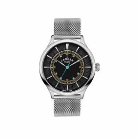No.274 Steel, black and mesh,women's watches,ladies watch,elegant women's watch, minimalist women??s watch,fashion watch for women, classic watch for women,waterproof women??s watch,women's watch for work, women's watch for gift, wedding watch for brid