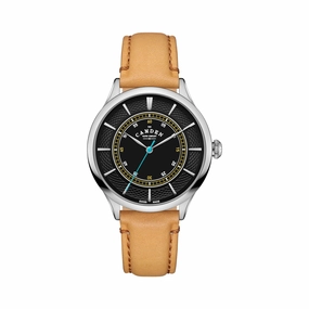No.274 Steel, black and tan,women's watches,ladies watch,elegant women's watch, minimalist women??s watch,fashion watch for women, classic watch for women,waterproof women??s watch,women's watch for work, women's watch for gift, wedding watch for bride