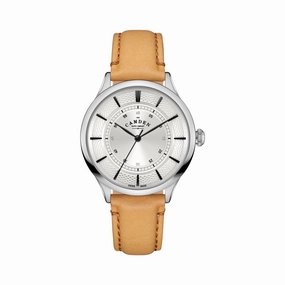 No.274 Steel, steel and tan,women's watches,ladies watch,elegant women's watch, minimalist women??s watch,fashion watch for women, classic watch for women,waterproof women??s watch,women's watch for work, women's watch for gift, wedding watch for bride