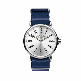 No.88 Steel and Navy Leather,women's watches,ladies watch,elegant women's watch, minimalist women??s watch,fashion watch for women, classic watch for women,waterproof women??s watch,women's watch for work, women's watch for gift, wedding watch for brid