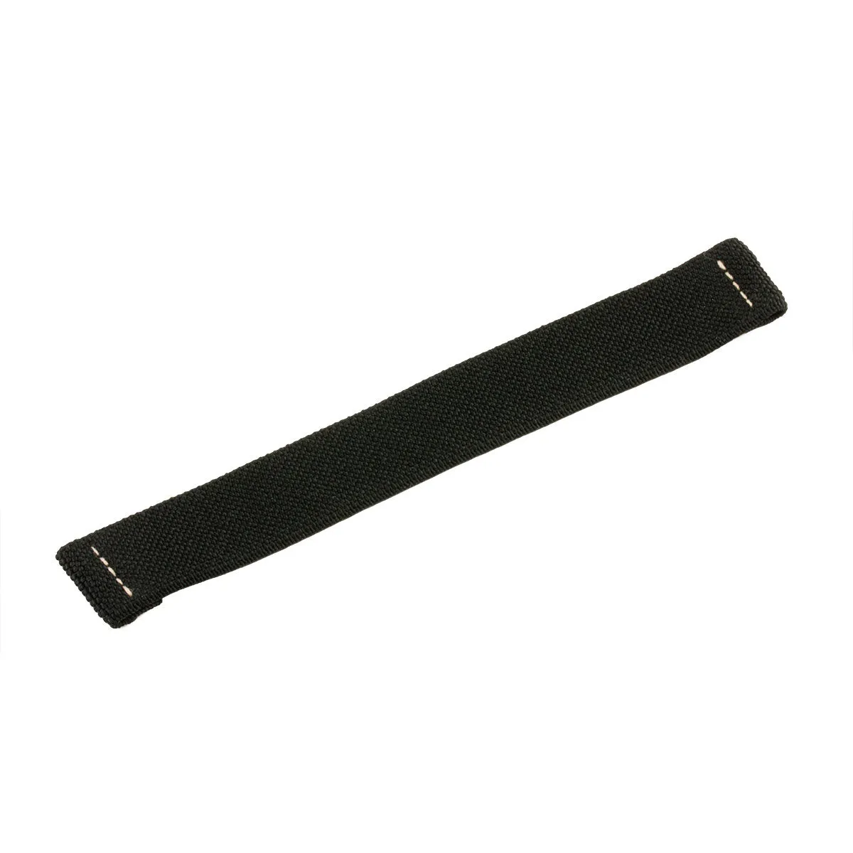 Nylon / fabric elastic strap - Contrasted stitching (blue, brown, green, red...)