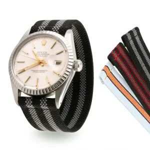 Nylon / fabric elastic strap - "Iconic" (Daniel Craig, Sean Connery, Steve McQueen) Luxury watch bands Limited edition watch bands