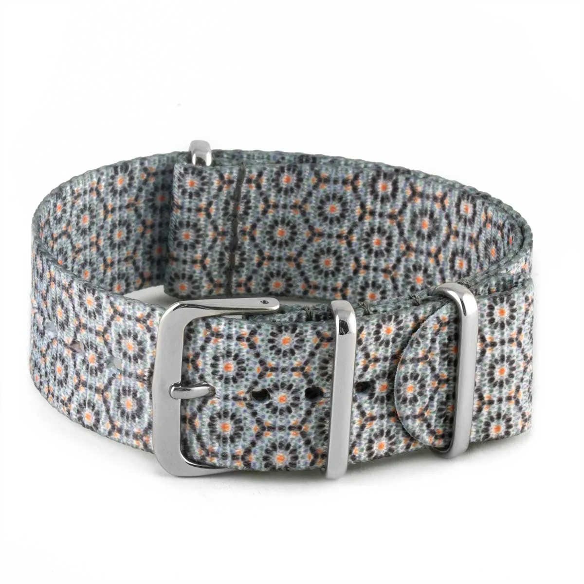 Nylon / fabric nato strap - Dandy (blue, grey, red, golden)