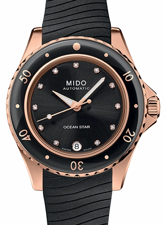 Ocean Star 36.5 Rose Gold Ref. M026.207.37.056.00 women's watches,watch for women