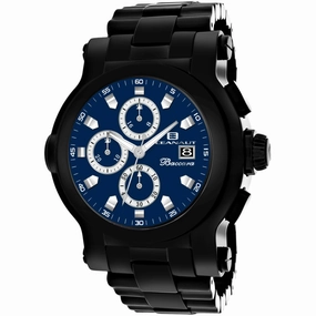 Oceanaut Men's Watch - Baccara XL Blue Dial Plated Stainless Steel Bracelet | OC0829 