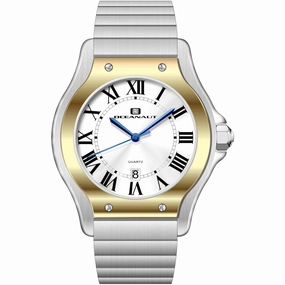 Oceanaut Men's Watch - Rayonner Quartz Silver Dial Stainless Steel Bracelet | OC1397 