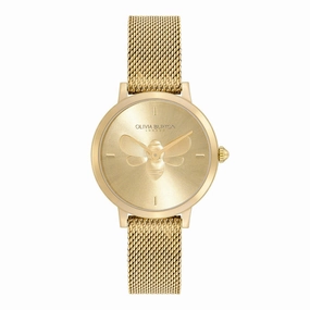 Olivia Burton Bee Ultra Slim Gold Ladies Watch 24000022 