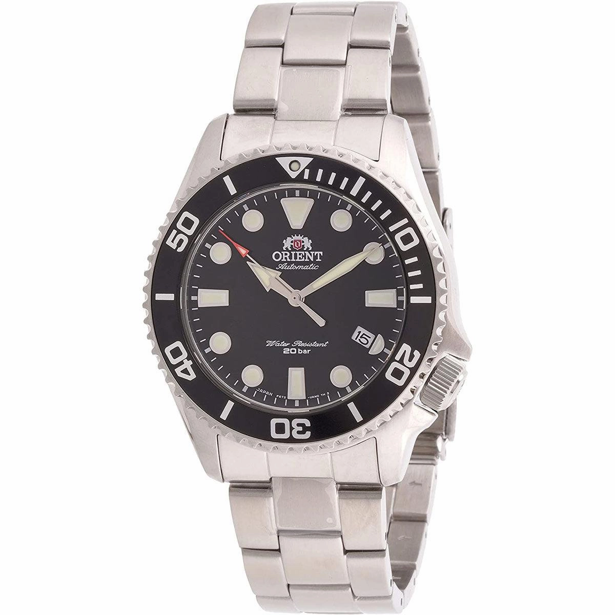 Orient Men's Automatic Watch - Sport Stainless Steel Bracelet Date | RA-AC0K01B00C,automatic watch,automatic watches for men,automatic watches for women,luxury automatic watch,minimalist automatic watch,dress automatic watch,vintage automatic watch,automa