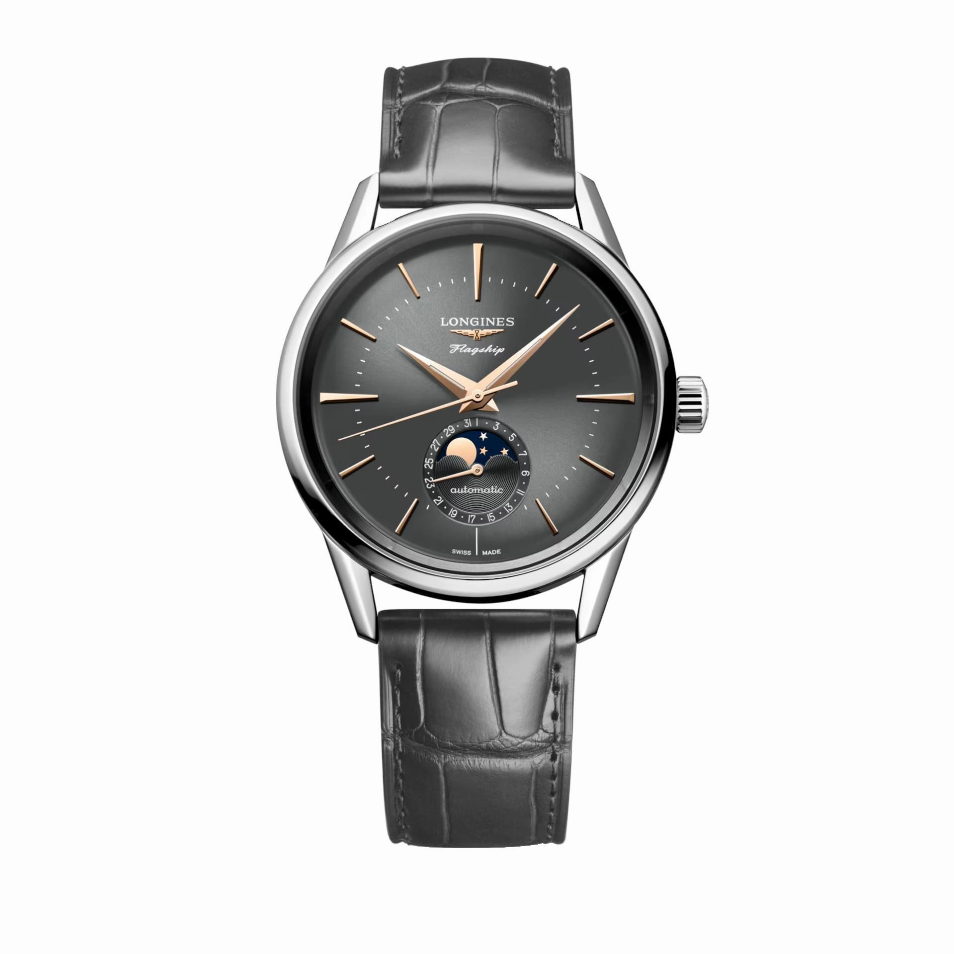 Orologio Longines FLAGSHIP HERITAGE MOONPHASE,quartz watch,quartz watches for men,quartz watches for women,best quartz watch,minimalist quartz watch,luxury quartz watch,waterproof quartz watch,analog quartz watch,digital quartz watch,affordable quartz watc