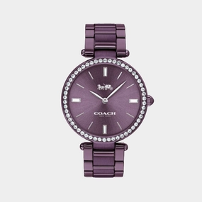 Park Women Quartz Purple Dial Analog Stainless Steel Watch 14503422 women watches best women watches affordable women's watches branded women watches