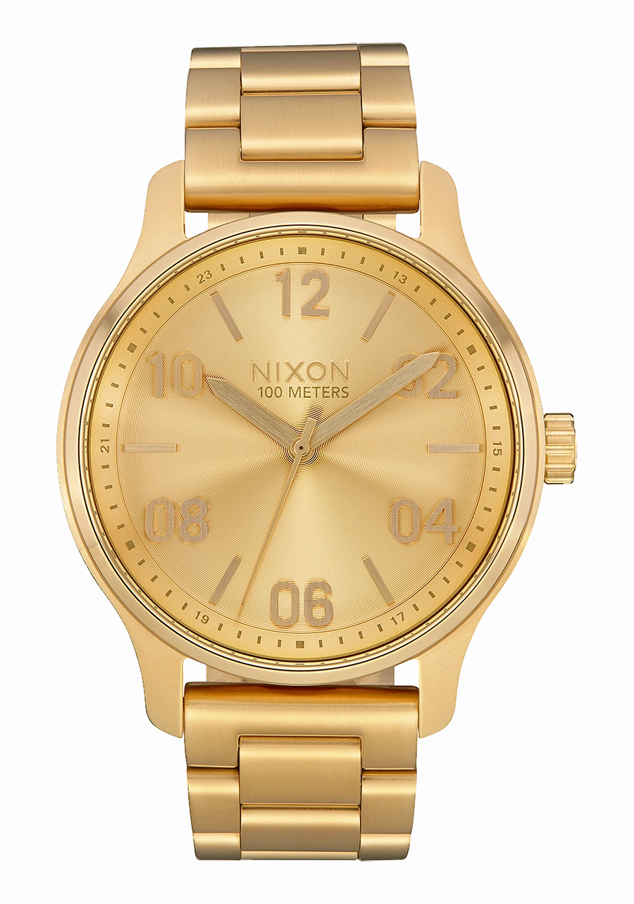 Patrol - All Gold stainless-steel watches stainless steel watch bands stainless steel watches cheap