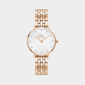 Petite Women's Mother Of Pearl Analog Stainless Steel Watch DW00100613K women watches best women watches affordable women's watches branded women watches