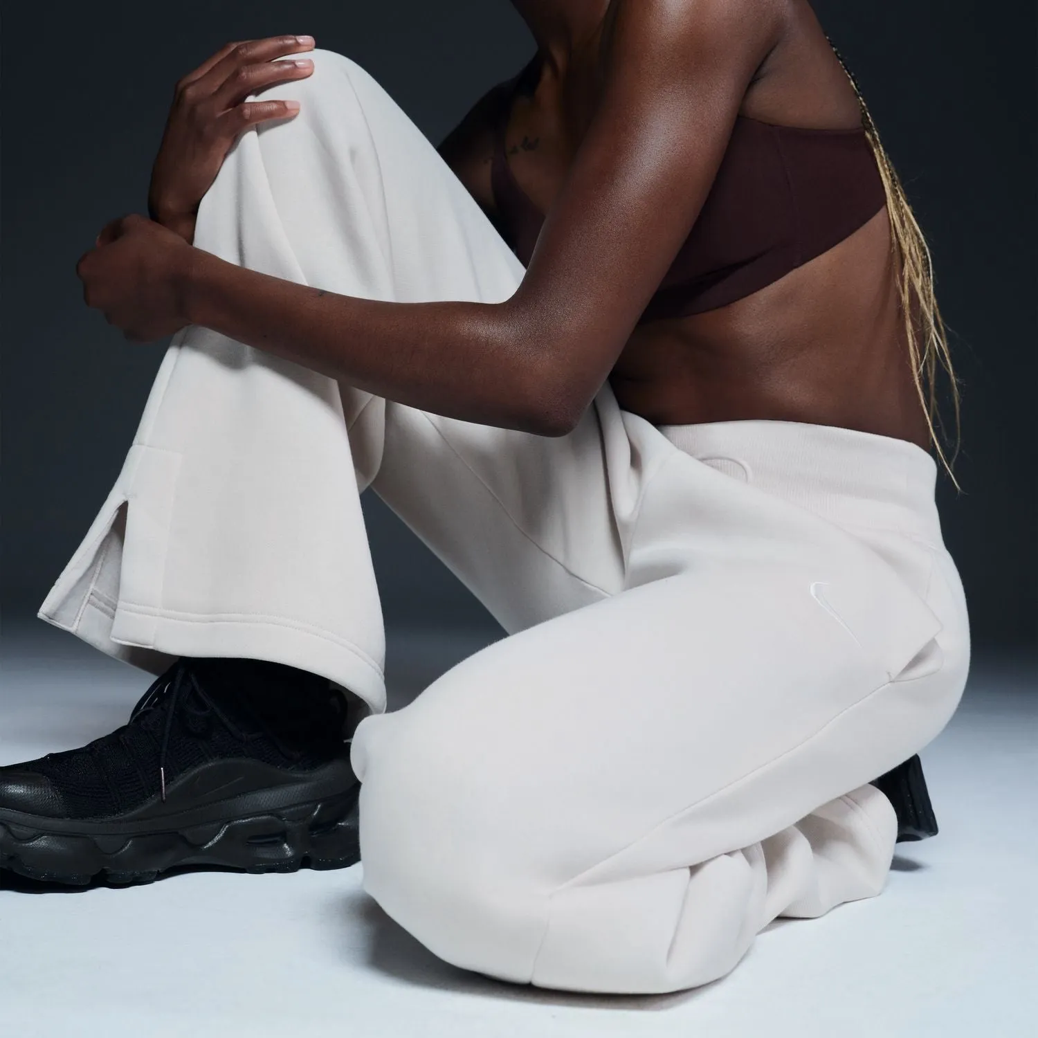 Phoenix HW Wide Pant - Womens Clothing_Nike