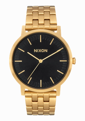 Porter - All Gold / Black Sunray stainless-steel watches stainless steel watch bands stainless steel watches cheap