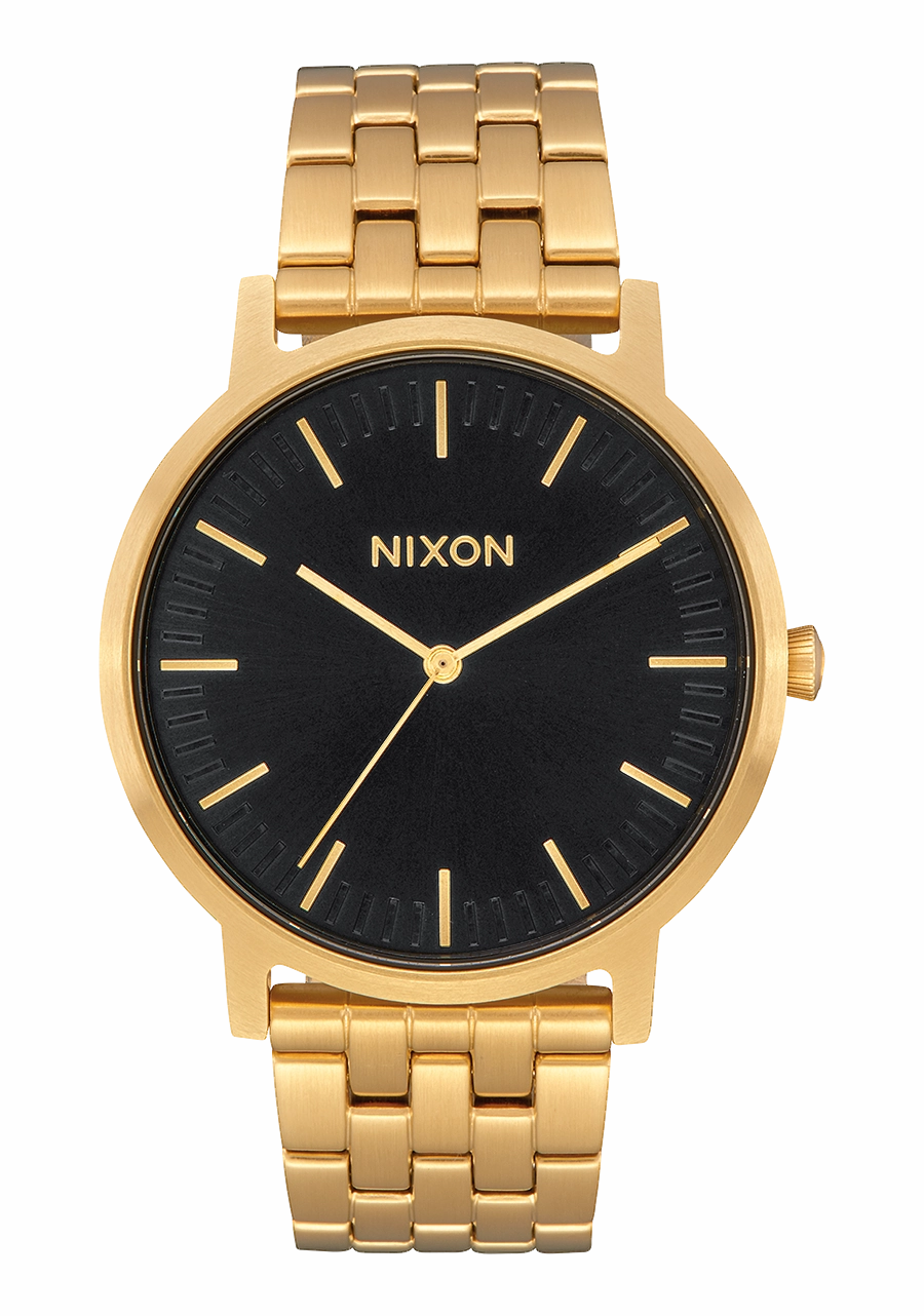 Porter - All Gold / Black Sunray stainless-steel watches stainless steel watch bands stainless steel watches cheap