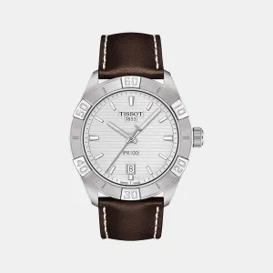 PR 100 Men Analog Leather Watch T1016101603100 budget    watches    watches classic