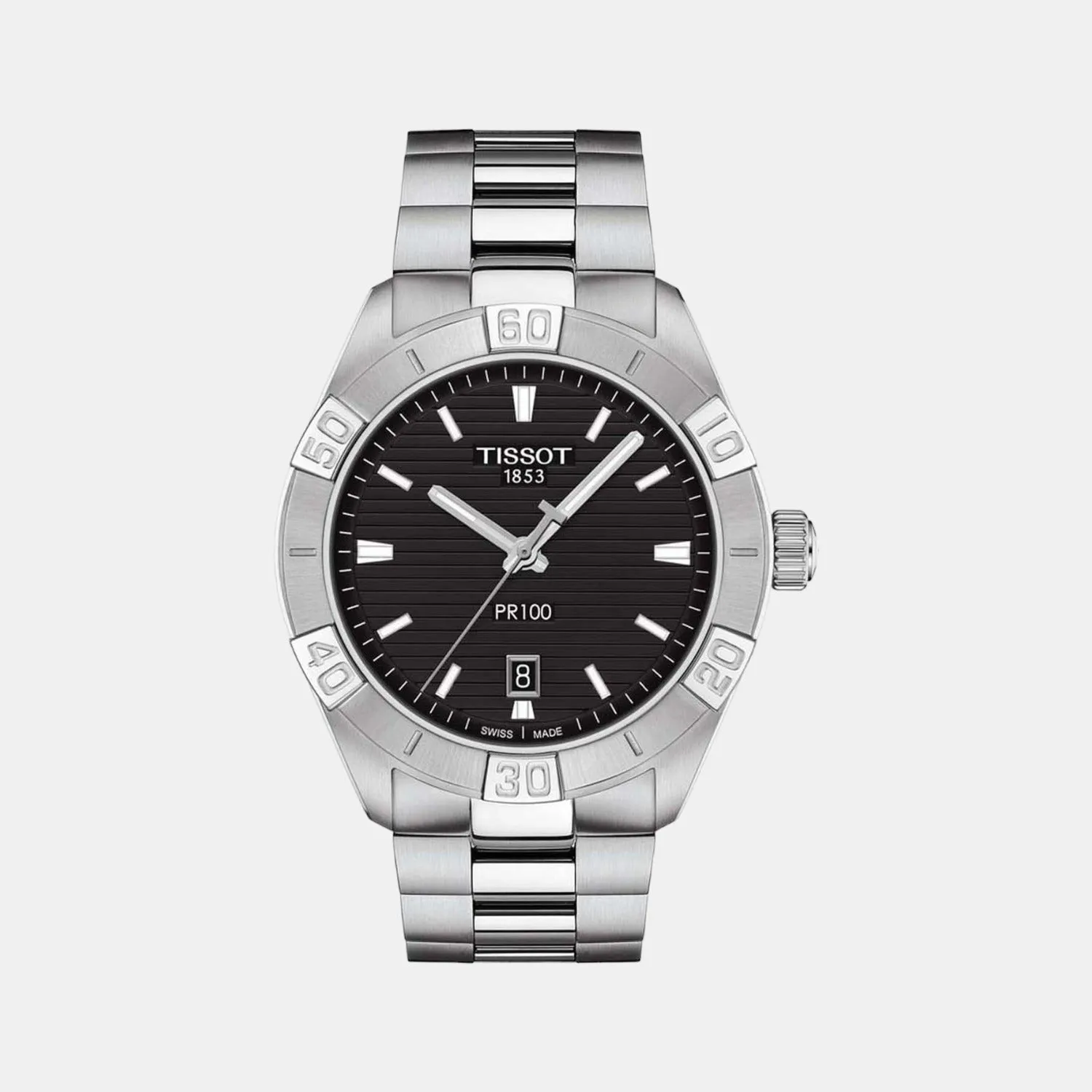 PR 100 Men Analog Stainless Steel Watch T1016171105100 budget    watches    watches classic