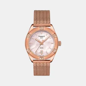 PR 100 Women Analog Stainless Steel Watch T1019103315100 budget    watches    watches classic