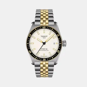 PR 516 Men Automatic White Dial Analog Stainless Steel Watch T1494072201100 budget    watches    watches classic