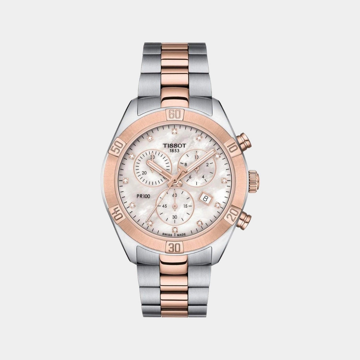 PR 100 Chronograph Men Chronograph Stainless Steel Watch T1019172211600 budget    watches    watches classic