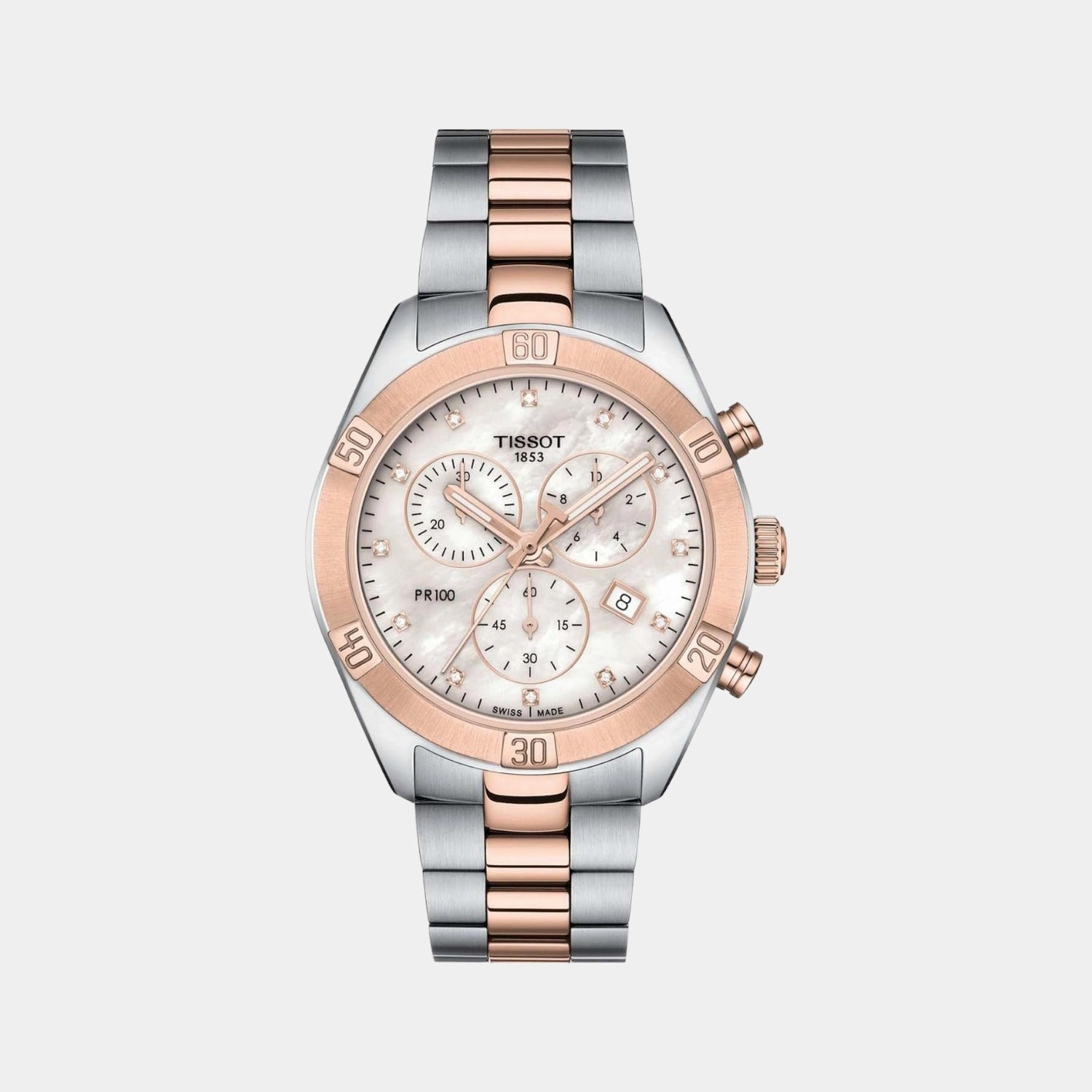 PR 100 Chronograph Men Chronograph Stainless Steel Watch T1019172211600 women watches best women watches affordable women's watches branded women watches
