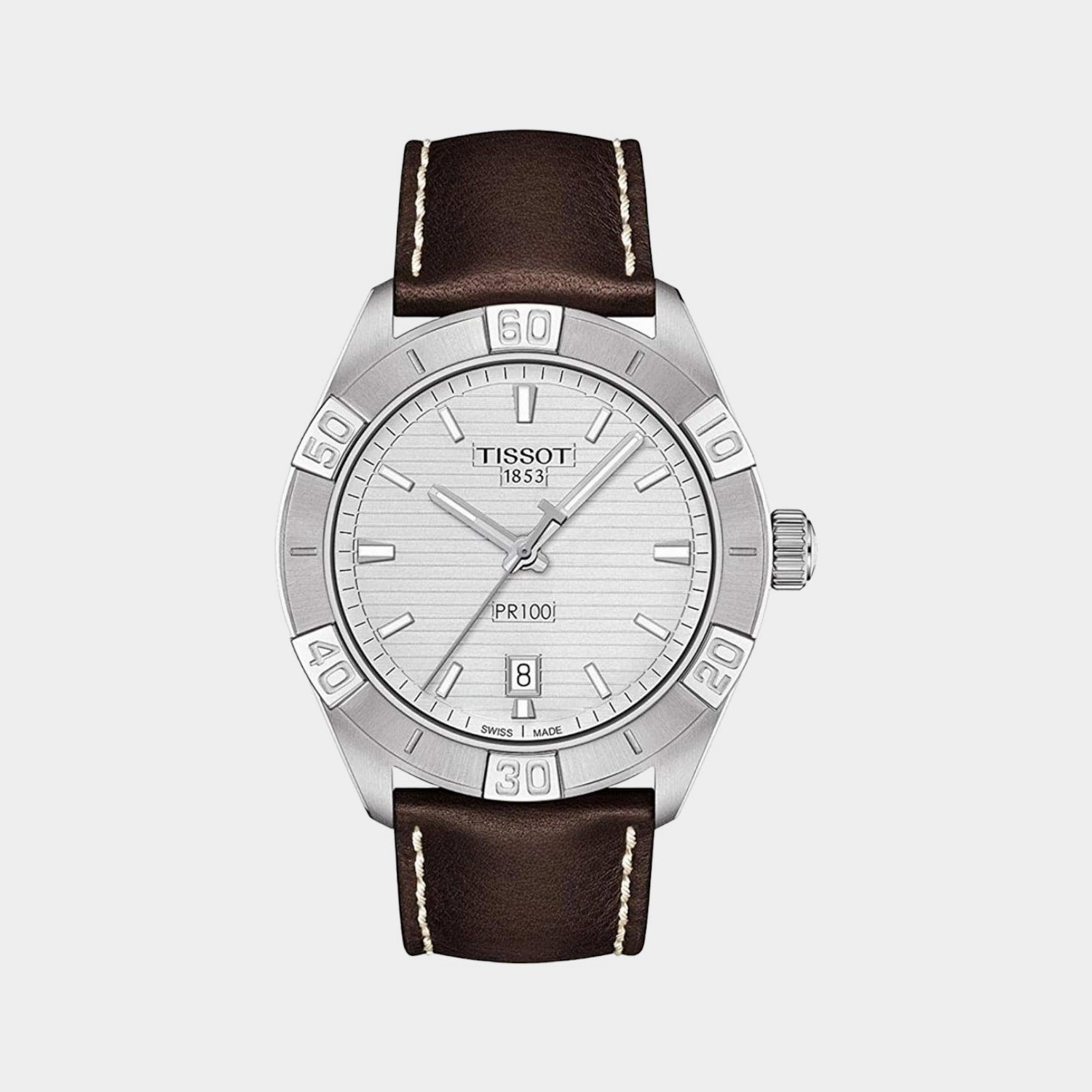 PR 100 Men Analog Leather Watch T1016101603100 budget    watches    watches classic
