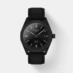 PRC 100 Solar Unisex Black Dial Analog Leather Watch T1514223605100 budget    watches    watches classic