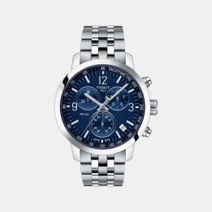 PRC 200 Men's Blue Chronograph Stainless Steel Watch T1144171104700 budget    watches    watches classic