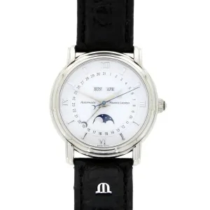 Pre Owned Maurice Lacroix Masterpiece Phase De Lune Mens Automatic Watch 37873 RW0608 cheap digital watch best digital watch for men