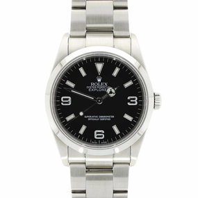 Pre Owned Rolex Oyster Perpetual Explorer 36 Watch 114270 Papers RW0502 (2011) 