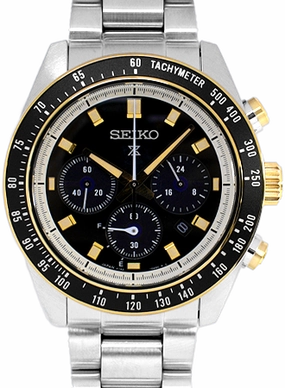 Prospex Speedtimer Chronograph Black Gold Ref. SBDL113 