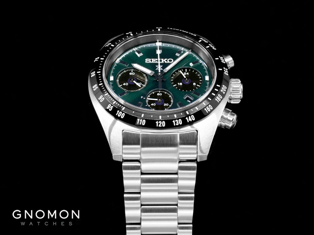 Prospex Speedtimer Chronograph Emerald Green Ref. SBDL107