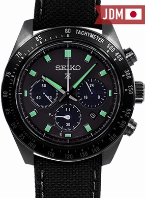 Prospex Speedtimer Solar Chronograph The Black Series Ref. SBDL105 