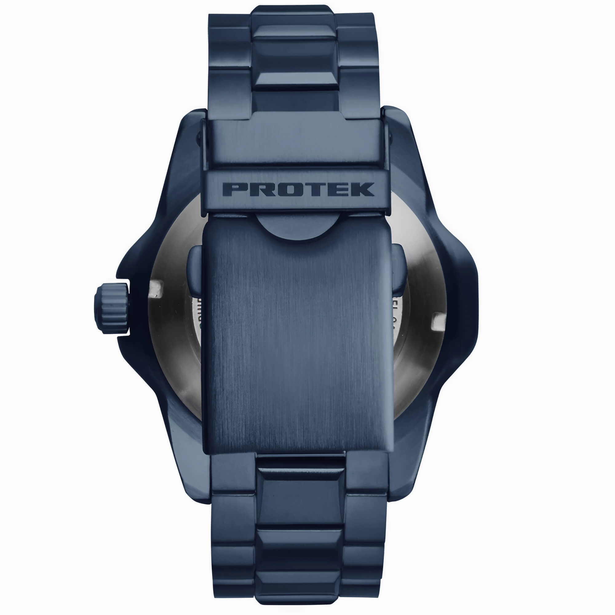 ProTek Men's Automatic Blue Stainless Steel Case & Bracelet Watch | 2213BR
