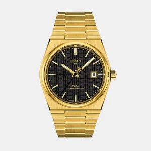 PRX Powermatic 80 Damian Lillard Special Collections Men Analog Black Dial Automatic Stainless Steel Watch T1374073305100 budget    watches    watches classic