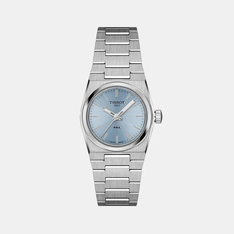 PRX Women Quartz Ice Blue Dial Analog Stainless Steel Watch T1370101135100 budget    watches    watches classic