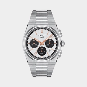 PRX Men Stainless Steel Automatic Chronograph Watch T1374271101100 budget    watches    watches classic