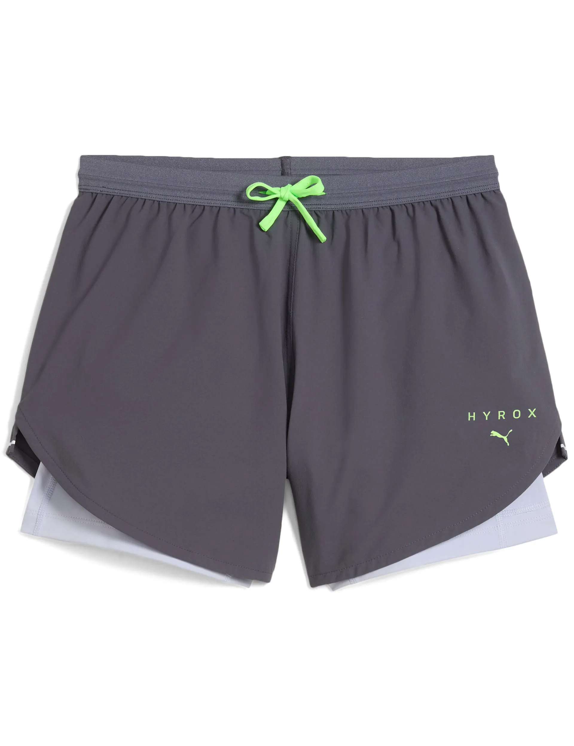 Puma x Hyrox Ultraweave 2-in-1 Shorts - Galactic Grey
