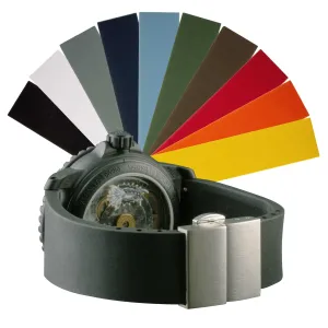 "Easy Fit" rubber watch band (18, 19, 20, 21, 22mm) Luxury watch bands Limited edition watch bands