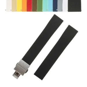 "Easy Fit" rubber watch-band (black, blue, green, red...) Luxury watch bands Limited edition watch bands