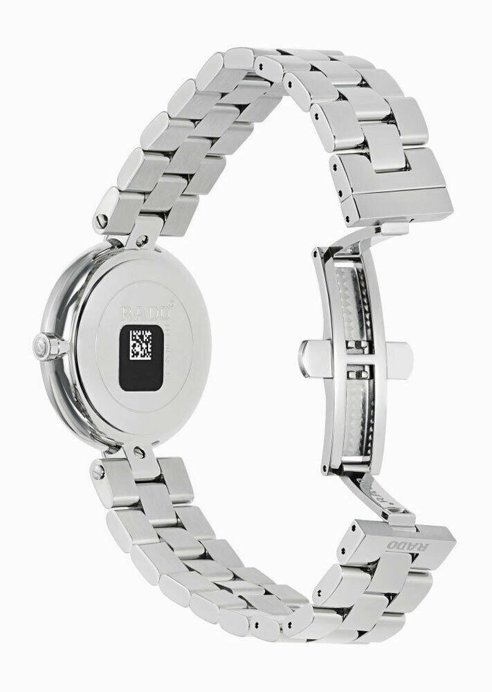 Rado Coupole Silver Dial Date Stainless Steel Quartz Womens Watch R22852013