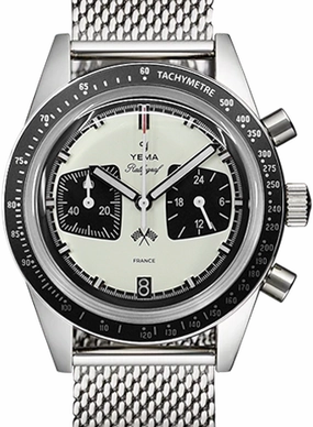 Rallygraf Meca-Quartz Chronograph Panda - Bracelet 