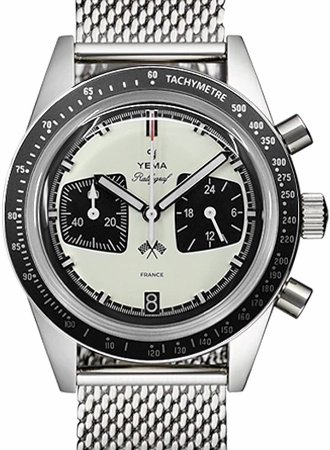 Rallygraf Meca-Quartz Chronograph Panda - Bracelet 
