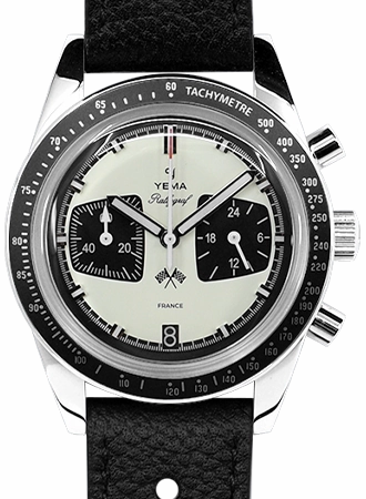 Rallygraf Meca-Quartz Chronograph Panda - Leather 